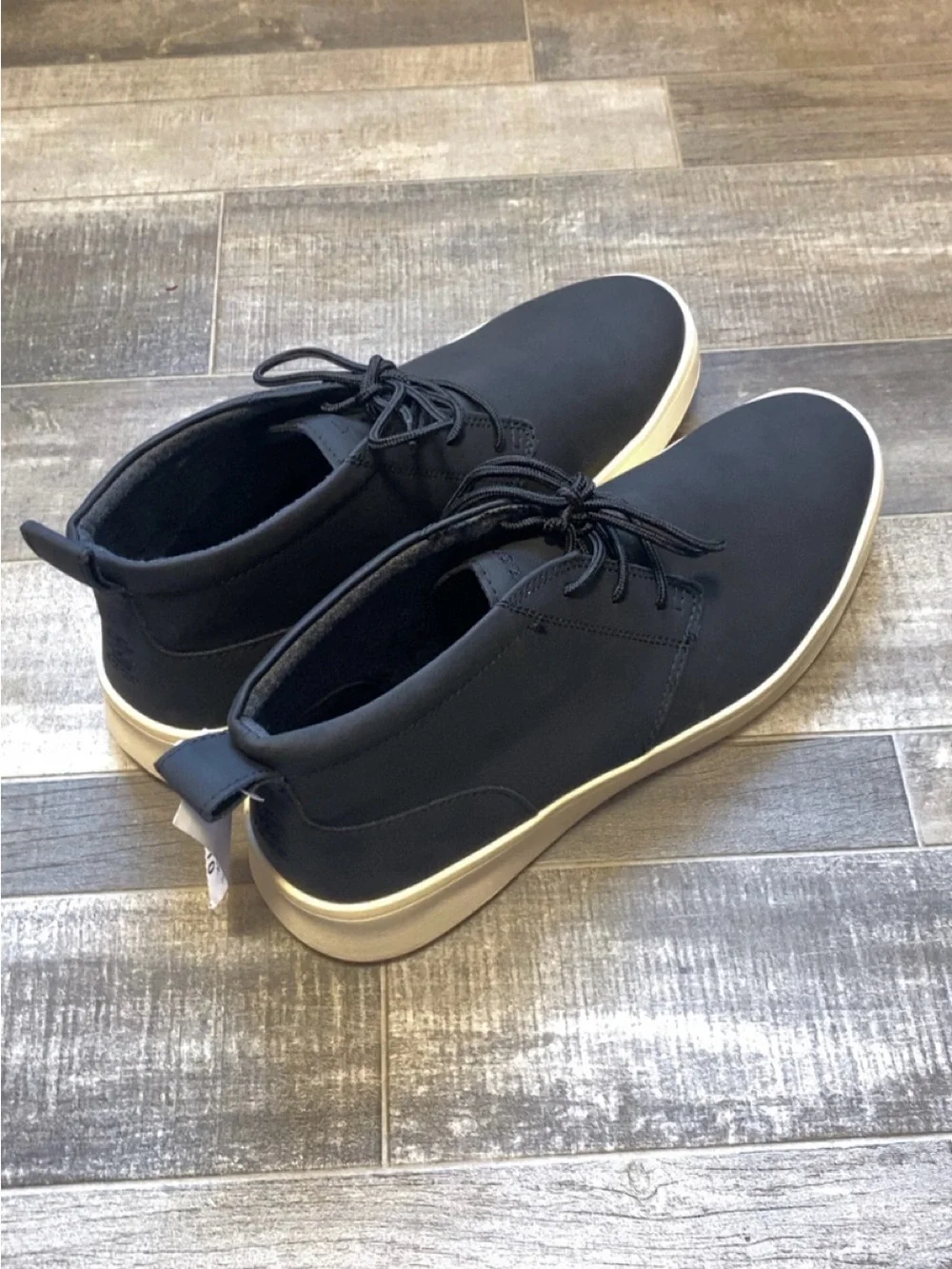 Izod Black Chukka Boots Size 10